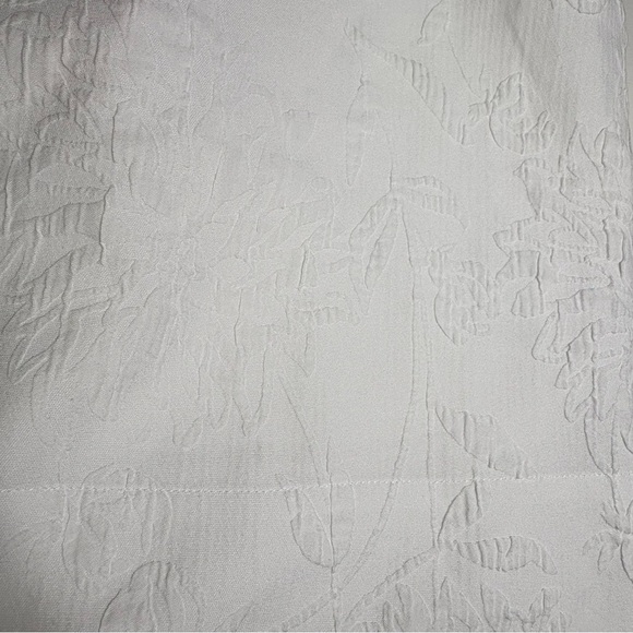 Lilly Pulitzer Zoya Ruffle Top Caliente Pucker Jacquard Resort White - Picture 6 of 12